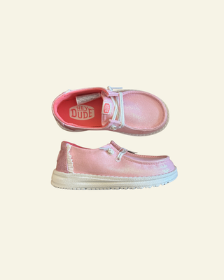 HEYDUDE | Youth | Wendy Y Dazzling Sparkle Pink