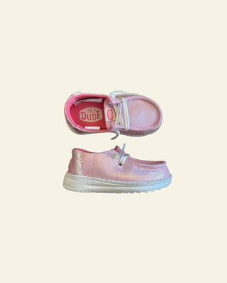 HEYDUDE | Toddler | Wendy T Dazzling Sparkle Pink
