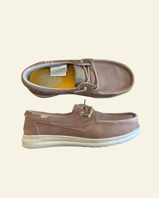 HEYDUDE | Welsh Grip Craft Leather Brown