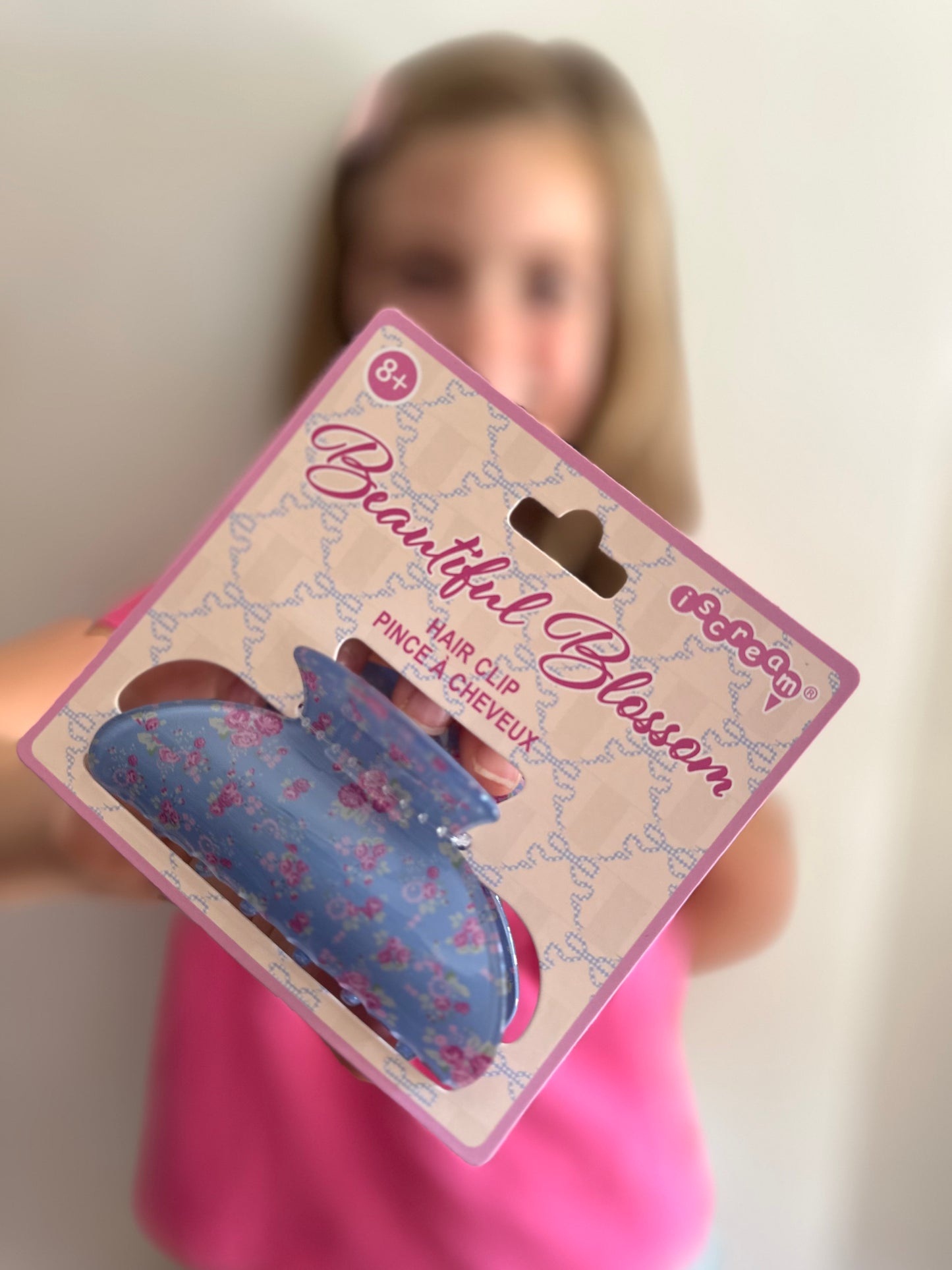 Beautiful Blossom Blue Hair Clip