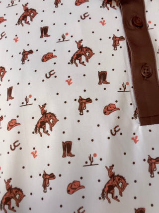 Sendero | High Noon Performance Polo | Bronco Rider