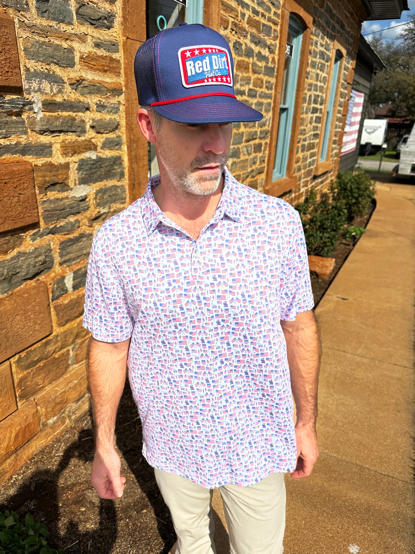 Burlebo | Performance Polo | Old Glory