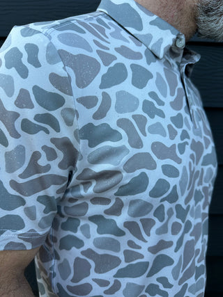 Burlebo | Performance Polo | Classic Deer Camo