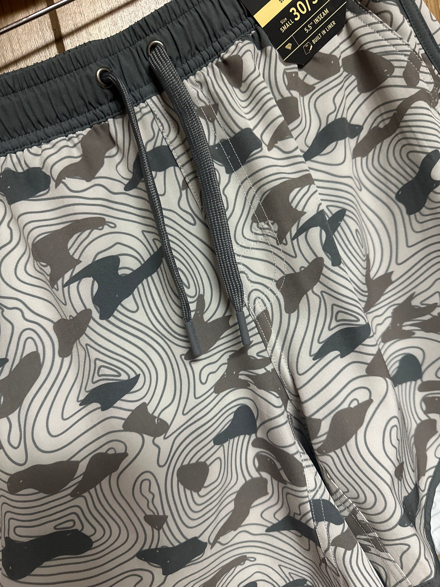 Burlebo | Swim Trunks | Jumbo Topo Desert Camo