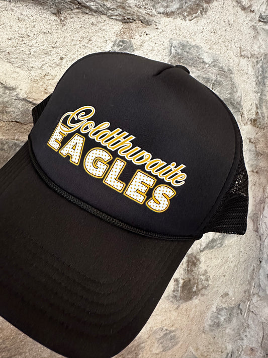 Goldthwaite Eagles Foam Cap | All Black | Ver. 2