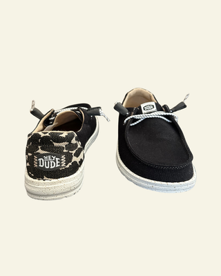 HEYDUDE | Women | Wendy Leopard Black Leopard