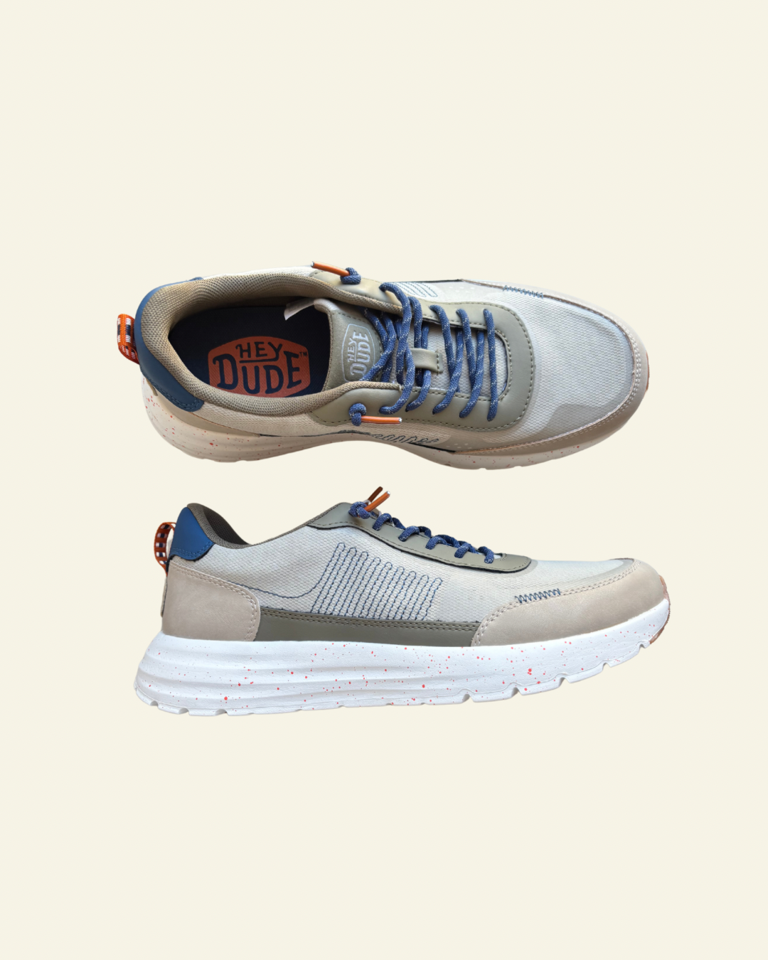 Hey Dude | Men | Sirocco Alta Leisure | Stone Grey