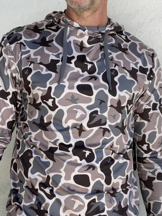 Burlebo | Performance Hoodie | Mallard Mayhem Camo