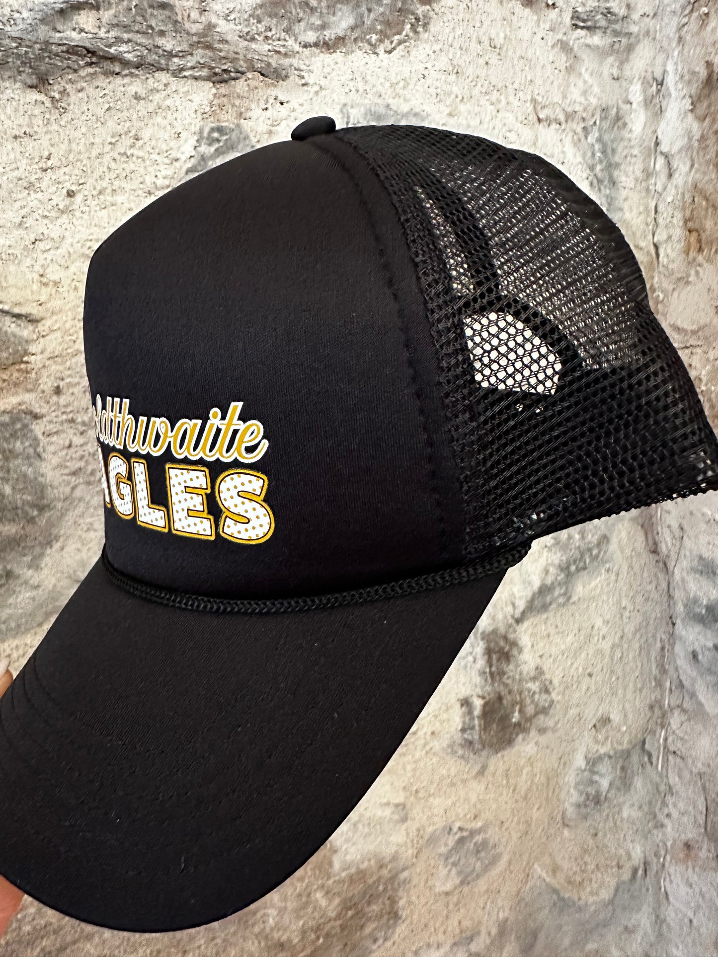 Goldthwaite Eagles Foam Cap | All Black | Ver. 2