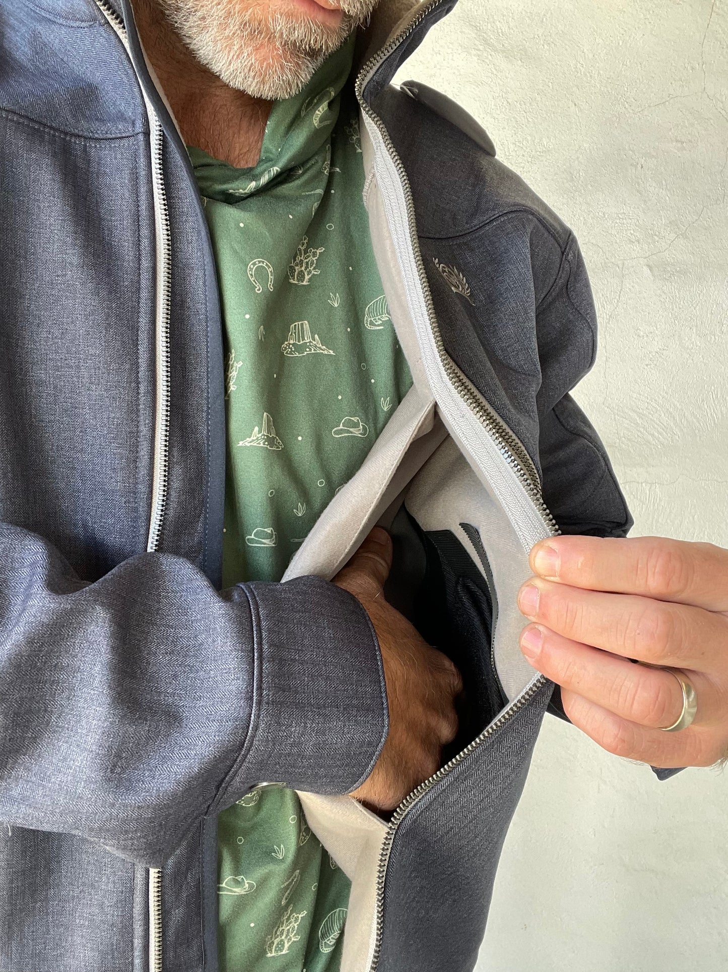 CINCH | Bonded Conceal & Carry Jacket | Navy