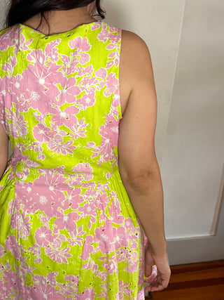 Green Kiss Mini Dress | Apple Green