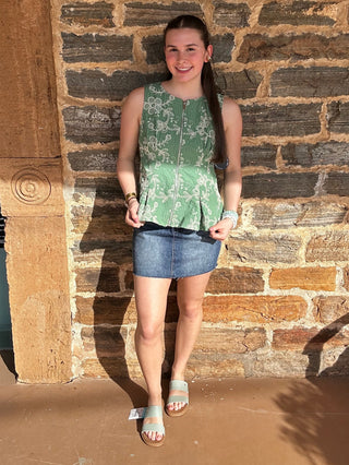 Judy Blue | Rigid Magic Jean Mini Skirt | Darn Denim