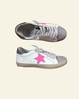 Shu Shop | Paris Girls Sneaker | Light Grey