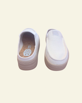 Hey Dude | Austin Lift Espadrille | Woven Egret