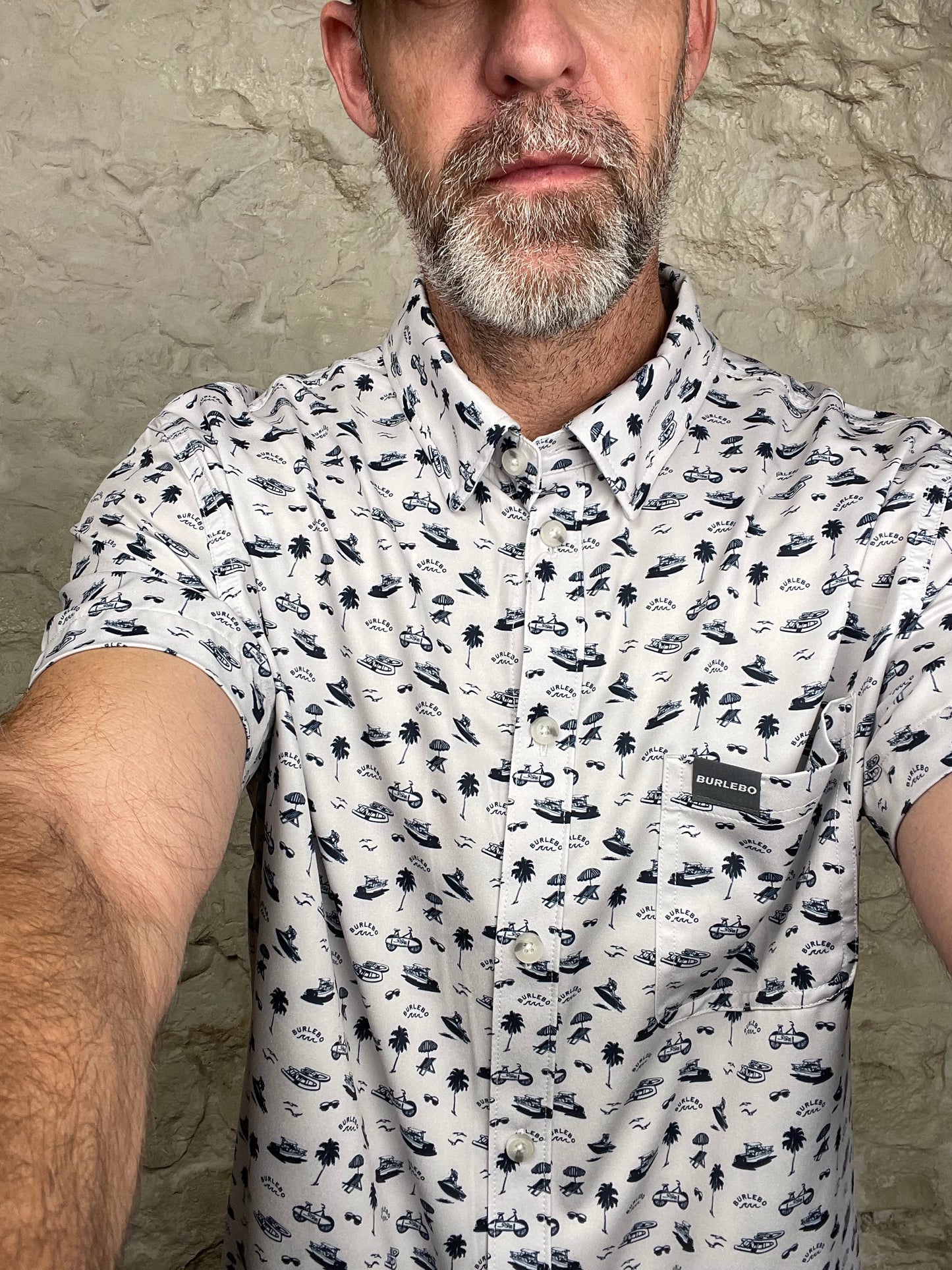 Burlebo | Performance Button Up | On the Water
