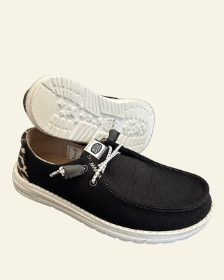 HEYDUDE | Women | Wendy Leopard Black Leopard