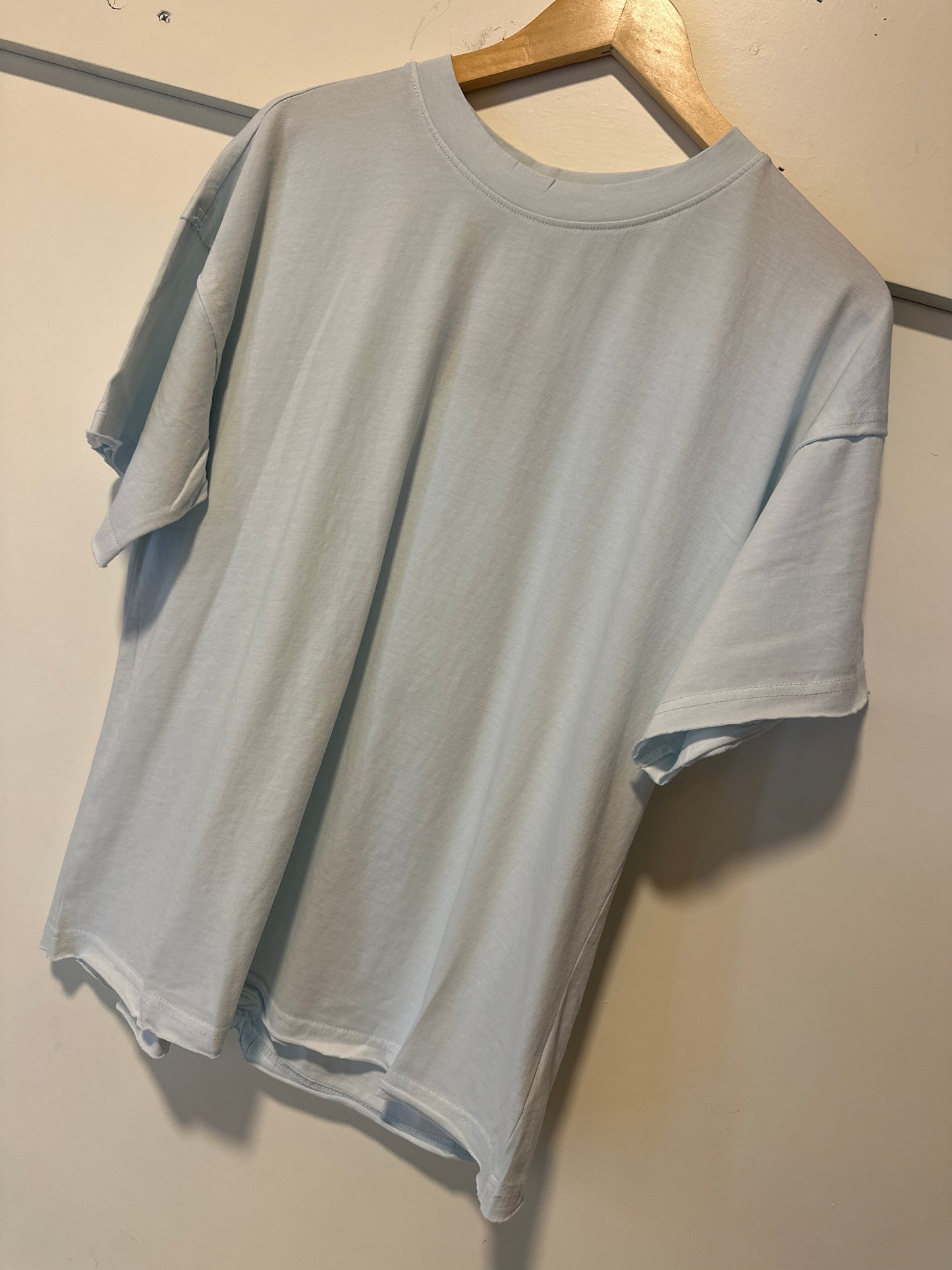 Washed Tee | Baby Blue