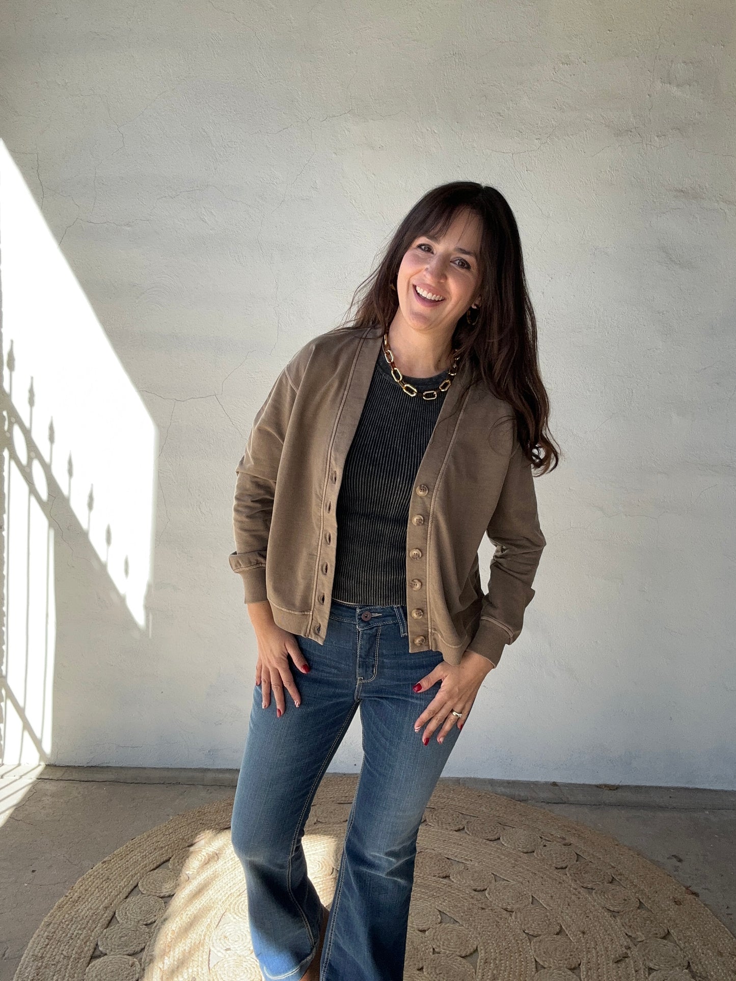 Missy Cardigan | Brown