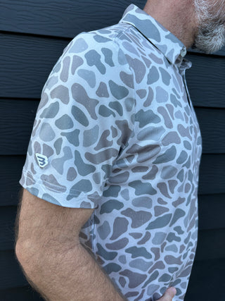 Burlebo | Performance Polo | Classic Deer Camo