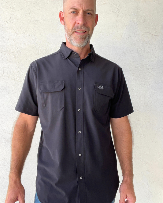 Two Dove Outdoors | The Rio Short Sleeve | Black
