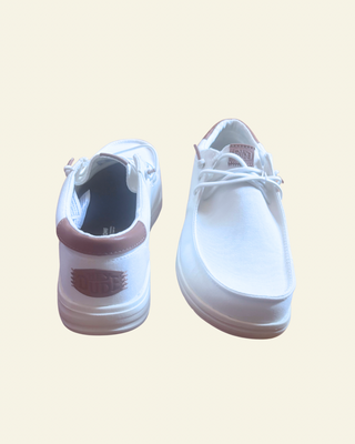 Hey Dude | Men | Paul Canvas | White