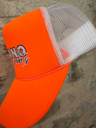 Llano Yellow Jacket Foam Cap | Neon Front + White Back