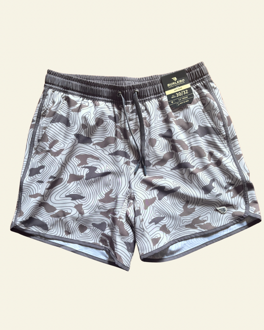 Burlebo | Swim Trunks | Jumbo Topo Desert Camo
