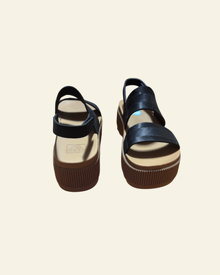Reef | Water Vista Higher Sandal | Black-Brown