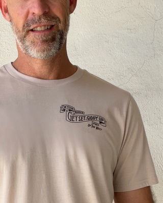 Sendero | Giddy Up Tee | Sand