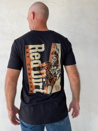 Red Dirt Hat Co. | Smoked Tee | Black