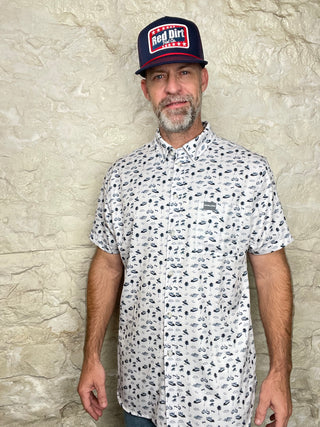 Burlebo | Performance Button Up | On the Water