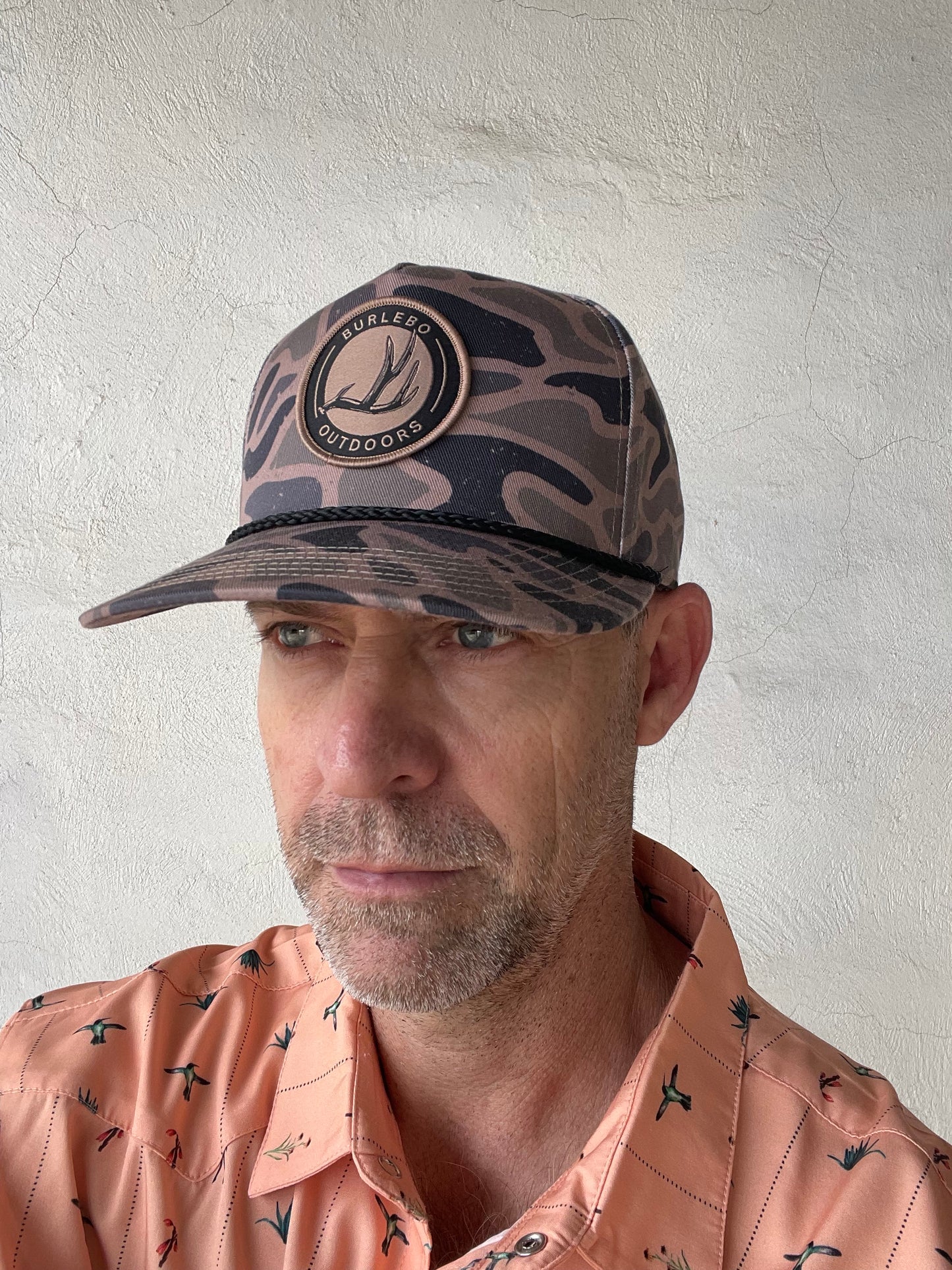 Burlebo | Antler Patch Hat - Gauge Camo