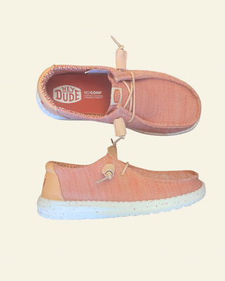 Hey Dude | Wendy Stretch Sox | Peach