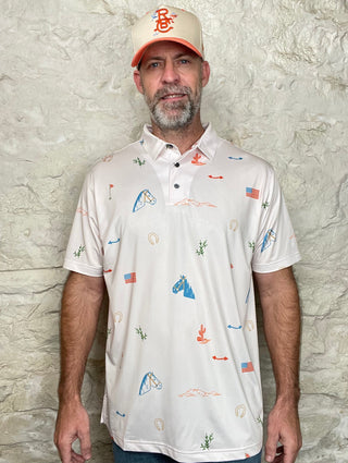 Raised by Coyotes | Americana Polo