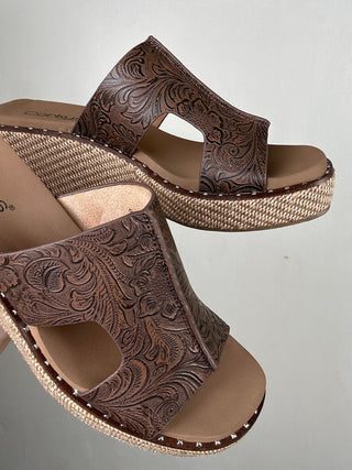 CORKYS | Kiss n Tell | Chocolate Embossed Floral