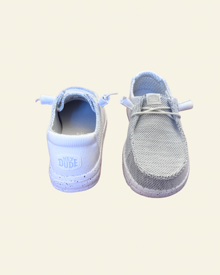 Hey Dude | Wendy Stretch Sox | Stone White