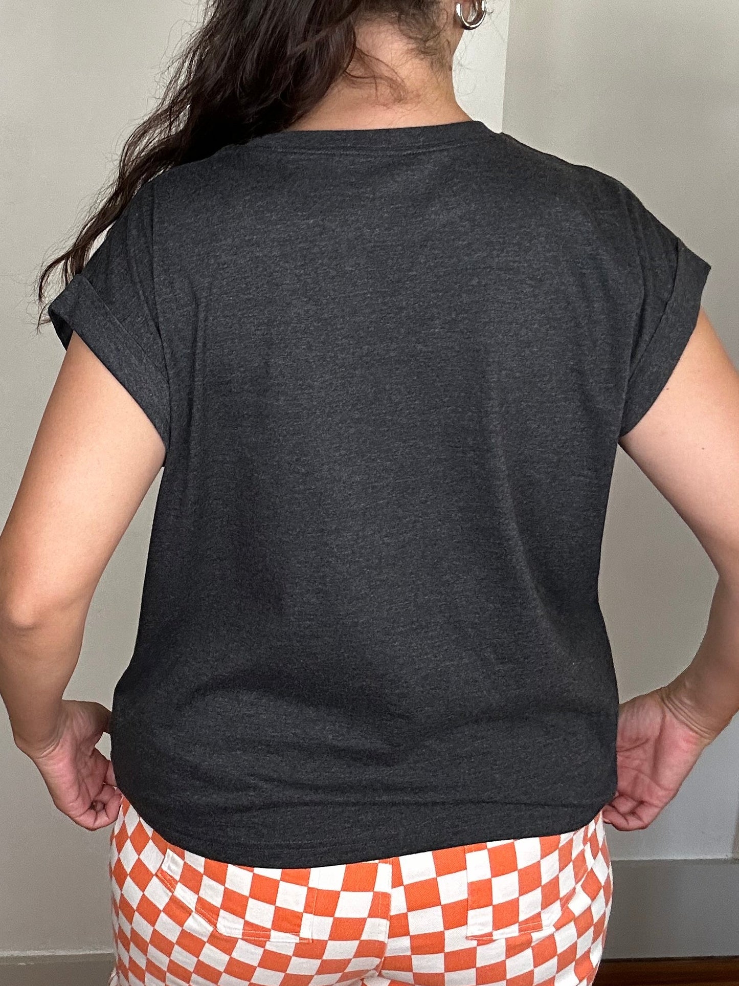Game Day Tee | Llano Yellow Jackets | Charcoal