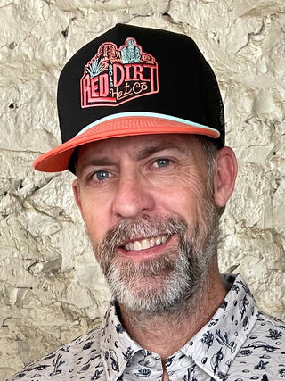 Red Dirt Hat - Agave - Black Coral