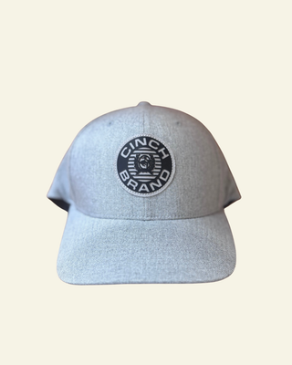 Cinch Mens Trucker Cap | Flexfit | Heather Gray