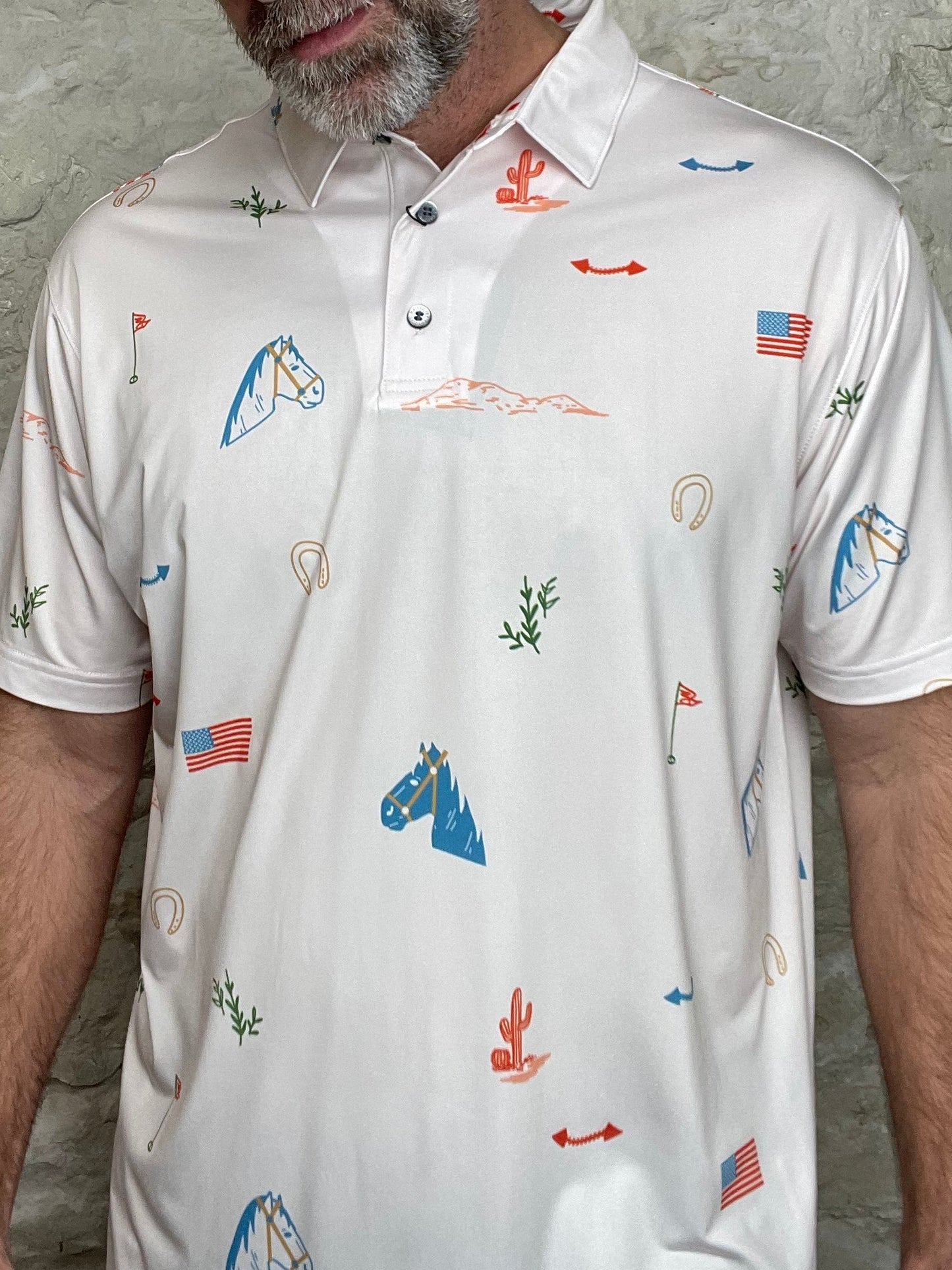 Raised by Coyotes | Americana Polo