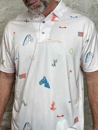 Raised by Coyotes | Americana Polo