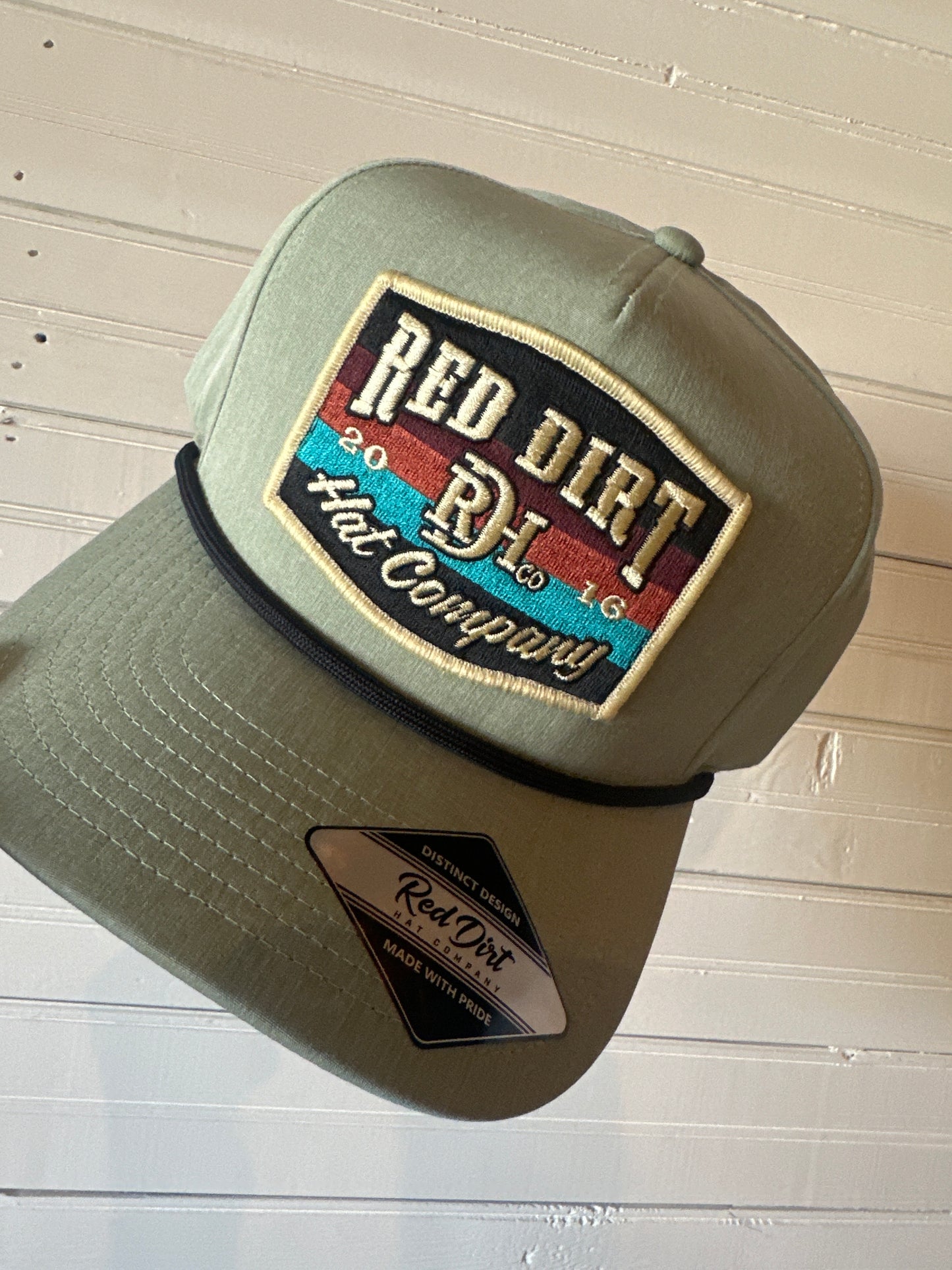 Red Dirt Hat - Bandit | Mint Non-Mesh 5 Panel