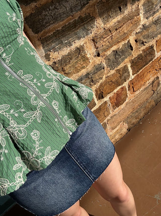 Judy Blue | Rigid Magic Jean Mini Skirt | Darn Denim