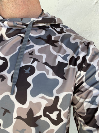 Burlebo | Performance Hoodie | Mallard Mayhem Camo