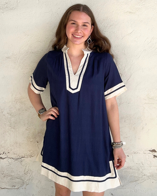 Shore Mini Dress | Navy