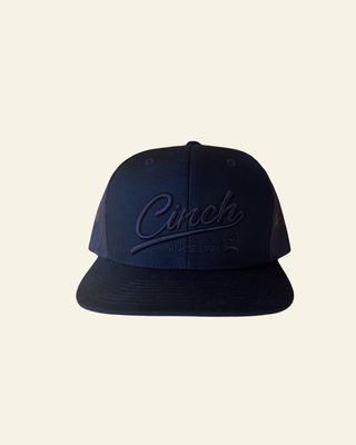 Cinch Mens Cap | Black on Black
