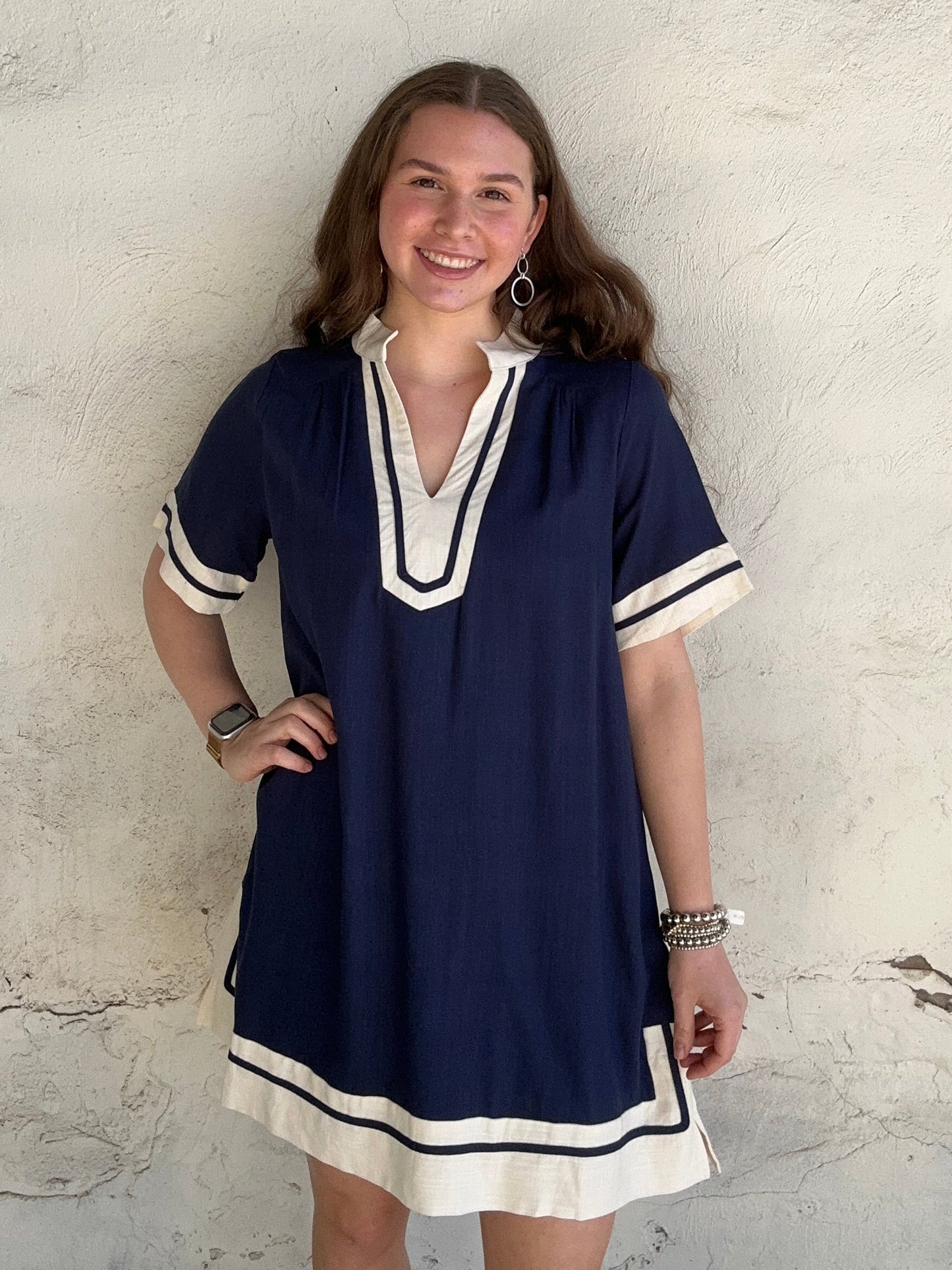 Shore Mini Dress | Navy