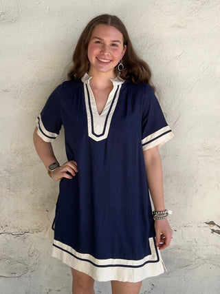 Shore Mini Dress | Navy
