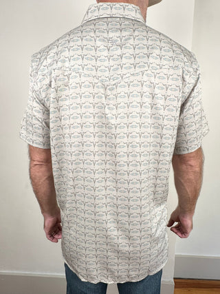 Burlebo | Performance Western Shirt | Skull Rancher