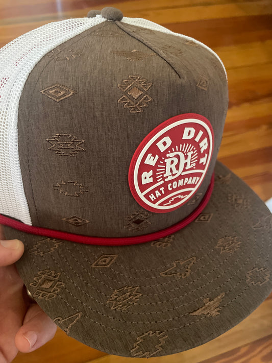 Red Dirt Hat - The Ruins | Brown White